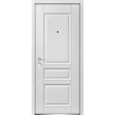 Vdomdoors Sample of Color White Enamel for the Exterior Door BALLUCIO0435ED-BEM-SAM